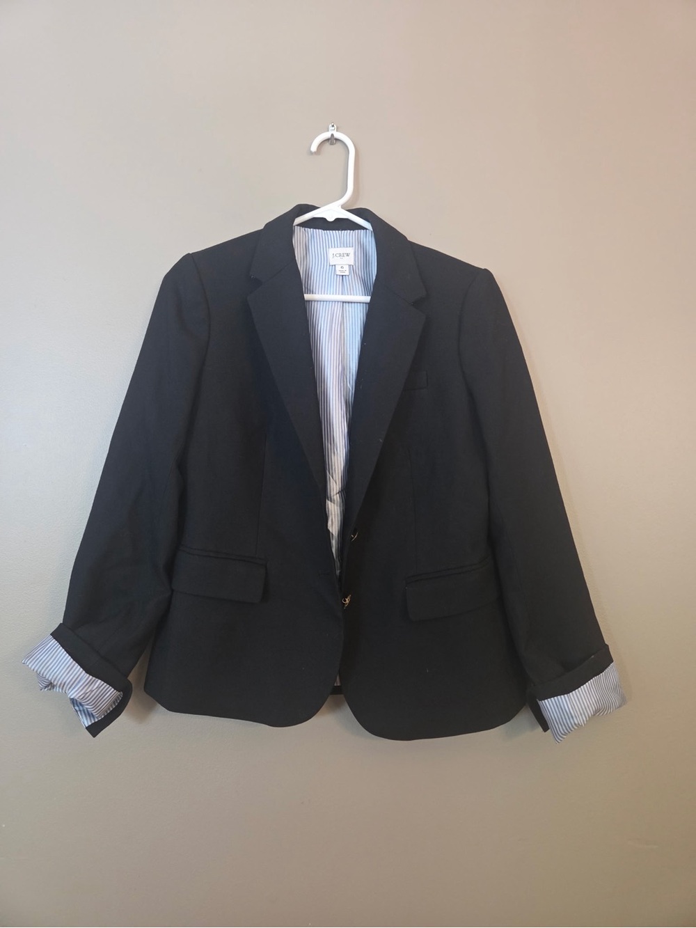 J. Crew Black Women's Tailored Blazer
